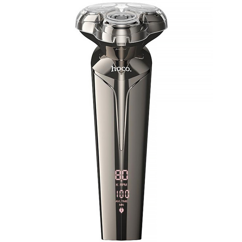 Портативна електробритва Hoco HP39 Three-head shaver (Metal gray)