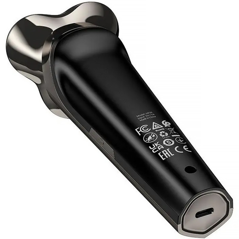 Фото Портативна електробритва Hoco HP39 Three-head shaver (Metal gray) на vchehle.ua
