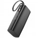 Фото Power Bank Hoco 5000 mAh J148 Handy PD20W with cable (Black) в магазине vchehle.ua