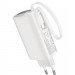 Фото Power Bank Hoco 5000 mAh J148 Handy PD20W with cable (White) на vchehle.ua
