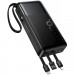 Power Bank Hoco 20000 mAh J156A Founder 22.5W+PD20W with 4 cables (Black) в магазине vchehle.ua