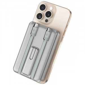 Power Bank WIWU 10000 mAh Wi-P056 22.5W+PD20W с БЗУ+iWatch with cable
