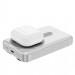 Купить Power Bank WIWU 10000 mAh Wi-P056 22.5W+PD20W с БЗУ+iWatch with cable (Silver) на vchehle.ua