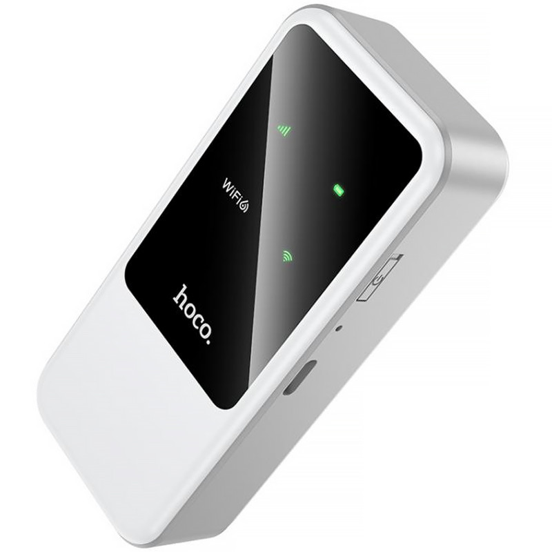 Портативный модем WiFi роутер Hoco HI42 150Mbps (SIM) 2000 mAh