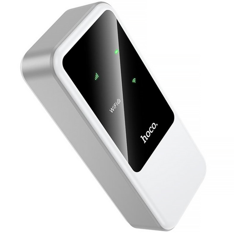Фото Портативный модем WiFi роутер Hoco HI42 150Mbps (SIM) 2000 mAh (White) в магазине vchehle.ua