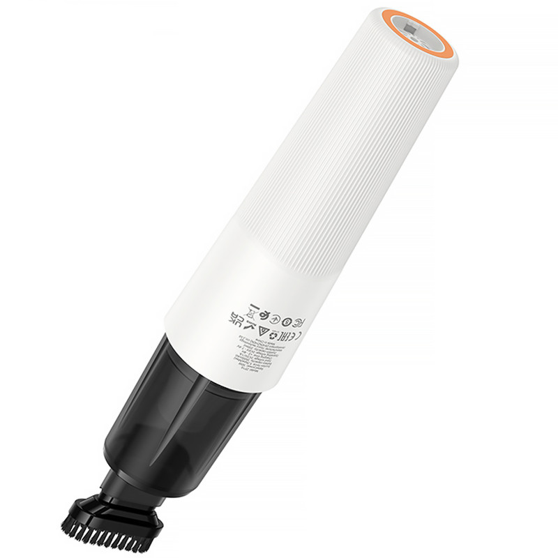 Портативный пылесос Hoco ZP16 Wave portable car vacuum cleaner (White) в магазине vchehle.ua