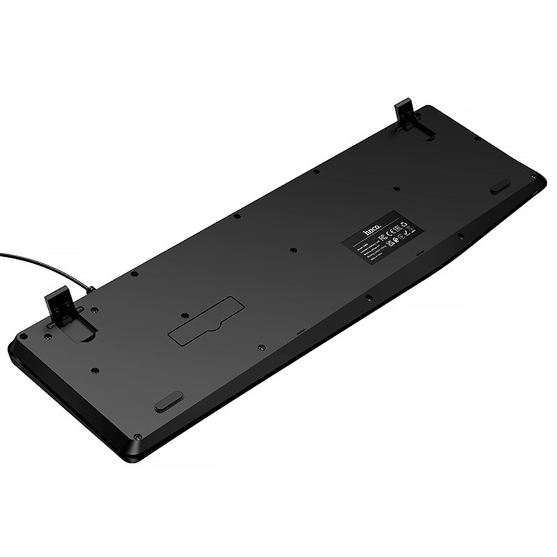 Замовити Клавіатура провідна Hoco GM60 Cool (English Version) (Black) на vchehle.ua