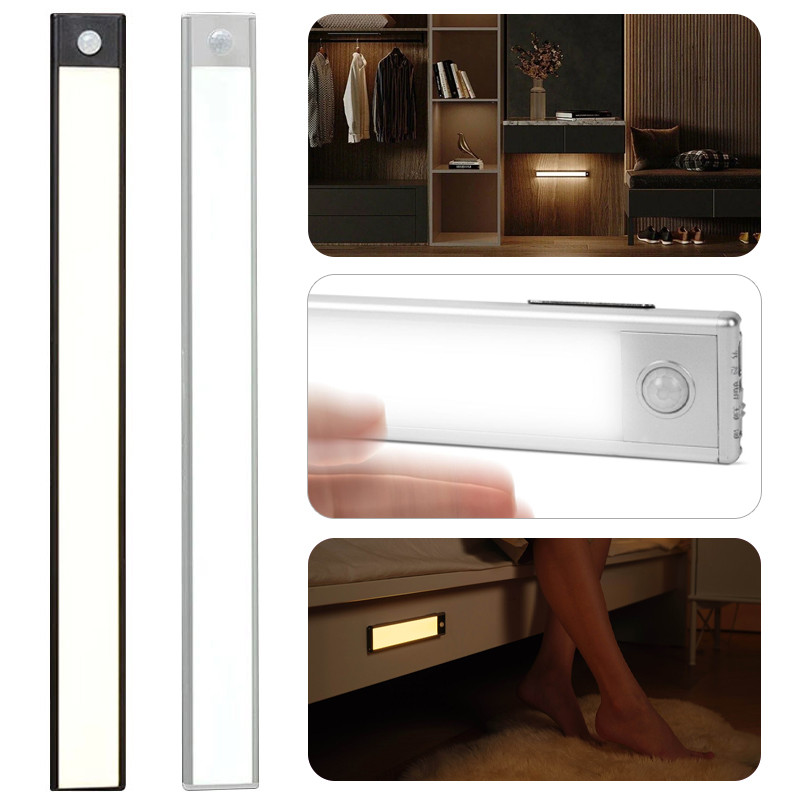 Акумуляторна LED лампа MZ-L1005 500 mAh (30 см) з датчиком руху