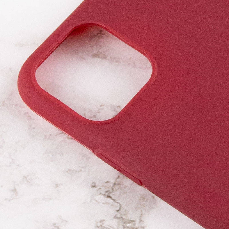 Фото Силиконовый чехол Candy для Apple iPhone 11 Pro (5.8") (Бордовый) в магазине vchehle.ua