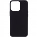 Силиконовый чехол Candy для Apple iPhone 13 Pro (6.1") (Черный)