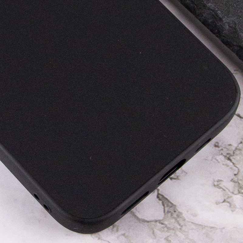 Фото Силиконовый чехол Candy для Apple iPhone 13 Pro (6.1") (Черный) на vchehle.ua