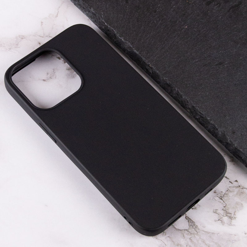 Фото Силиконовый чехол Candy для Apple iPhone 13 Pro (6.1") (Черный) в магазине vchehle.ua