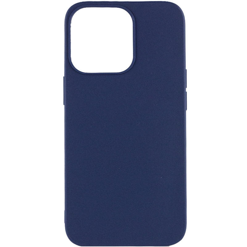 Силиконовый чехол Candy для Apple iPhone 13 Pro (6.1") (Синий)