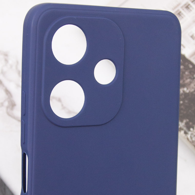 Купити Силіконовий чохол Candy Full Camera на Infinix Hot 30 (Синій / Dark Blue) на vchehle.ua