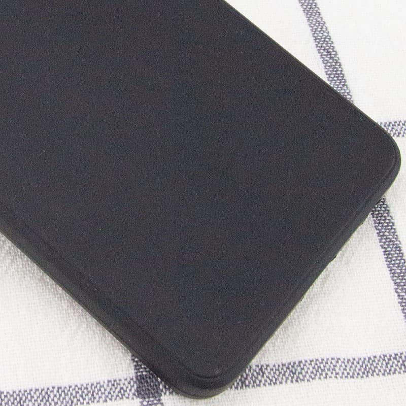 Фото Силиконовый чехол Candy Full Camera для Tecno Spark Go 2022 (KG5m) / Spark 8C (Черный / Black) на vchehle.ua
