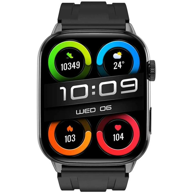 Фото Смарт-годинник WiWU SW08 Smart sports watch (call version) (Black) в маназині vchehle.ua