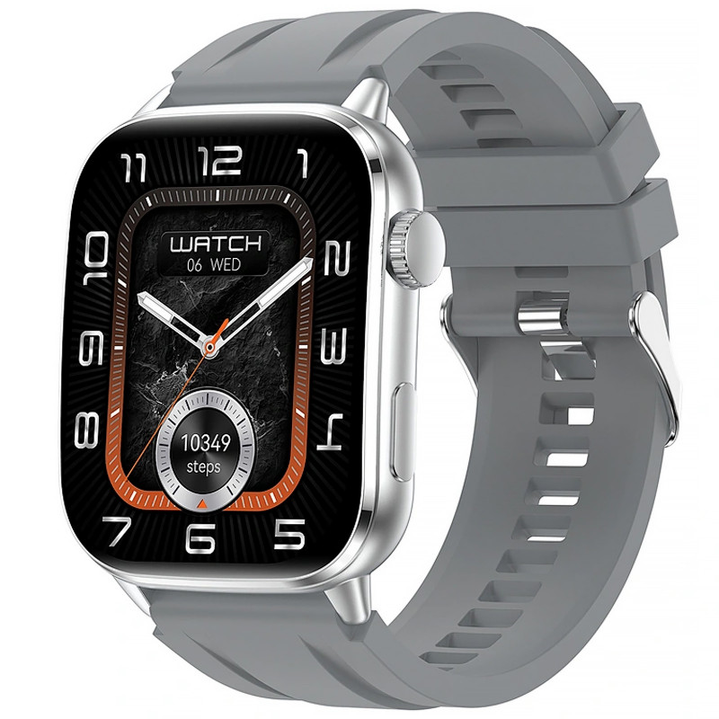 Фото Смарт-годинник WiWU SW08 Smart sports watch (call version) (Silver) в маназині vchehle.ua