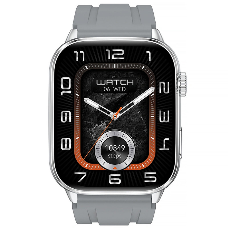 Смарт-годинник WiWU SW08 Smart sports watch (call version) (Silver) в магазині vchehle.ua