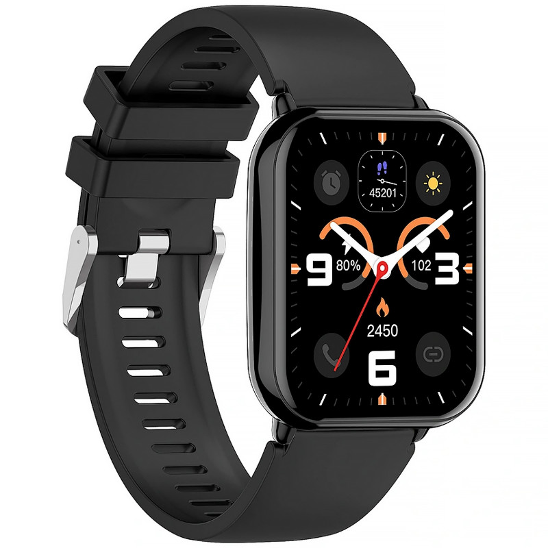 Смарт-годинник WiWU SW09 Smart sports watch (call version) (Black) в магазині vchehle.ua