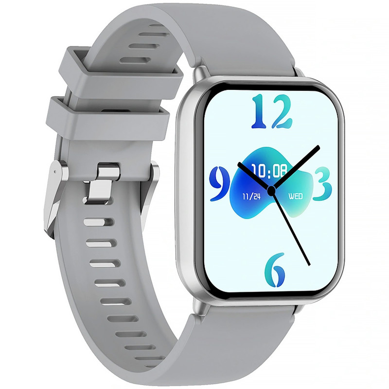 Фото Смарт-годинник WiWU SW09 Smart sports watch (call version) (Silver) на vchehle.ua