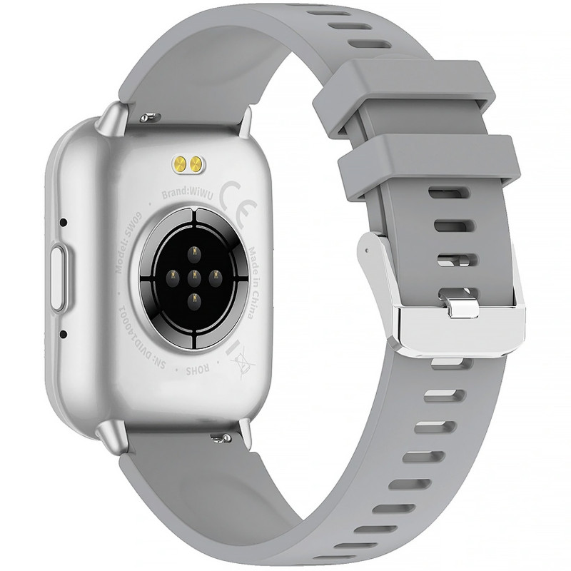 Фото Смарт-годинник WiWU SW09 Smart sports watch (call version) (Silver) в маназині vchehle.ua