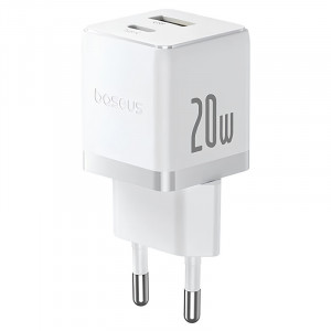 СЗУ Baseus Palm Fast Charger 20W (1USB-A/1C) (P10111608)