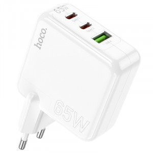 СЗУ Hoco C115A Header PD65W+QC3.0 (1USB-A/2C)