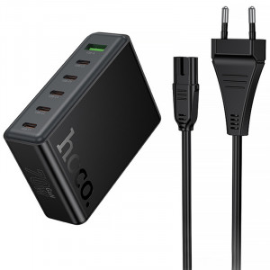 МЗП Hoco C152A Modern PD70W 6in1 (5USB-C та 1USB-A)