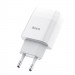 МЗП Hoco C72A Glorious 2.1A (1USB-A) (Білий) в магазині vchehle.ua