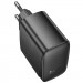 Фото СЗУ Hoco CS63A Bright PD65W+QC3.0 (1USB-A/1C) (Black) на vchehle.ua