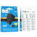 Фото МЗП Hoco CS83A Excellent with digital display PD20W+QC3.0 (1USB-A/1C) + кабель Type-C to Lightning (Black) на vchehle.ua