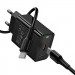 Заказать СЗУ Hoco CS93A Leader PD20W (1USB-C) + кабель Type-C to Type-C (Black) на vchehle.ua