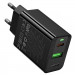 Купить СЗУ Hoco CS95A Leader PD30W+QC3.0 (1USB-A/1C) (Black) на vchehle.ua