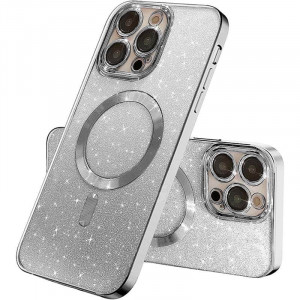 TPU чохол Delight case with Magnetic Safe з захисними лінзами на камеру на Apple iPhone 13 Pro (6.1")