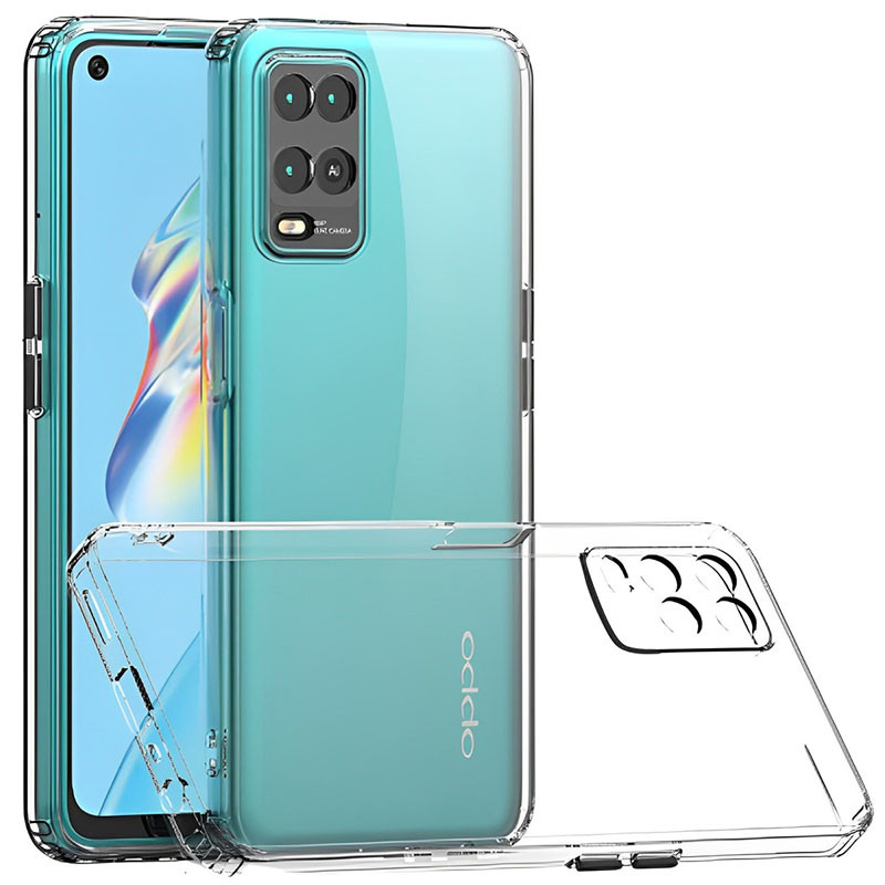 TPU чехол Epic Transparent 1,5mm Full Camera для Oppo A54 4G (Бесцветный (прозрачный))