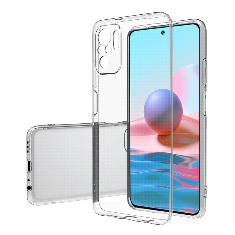 TPU чохол Epic Transparent 1,5mm Full Camera для Xiaomi Redmi Note 10 Pro