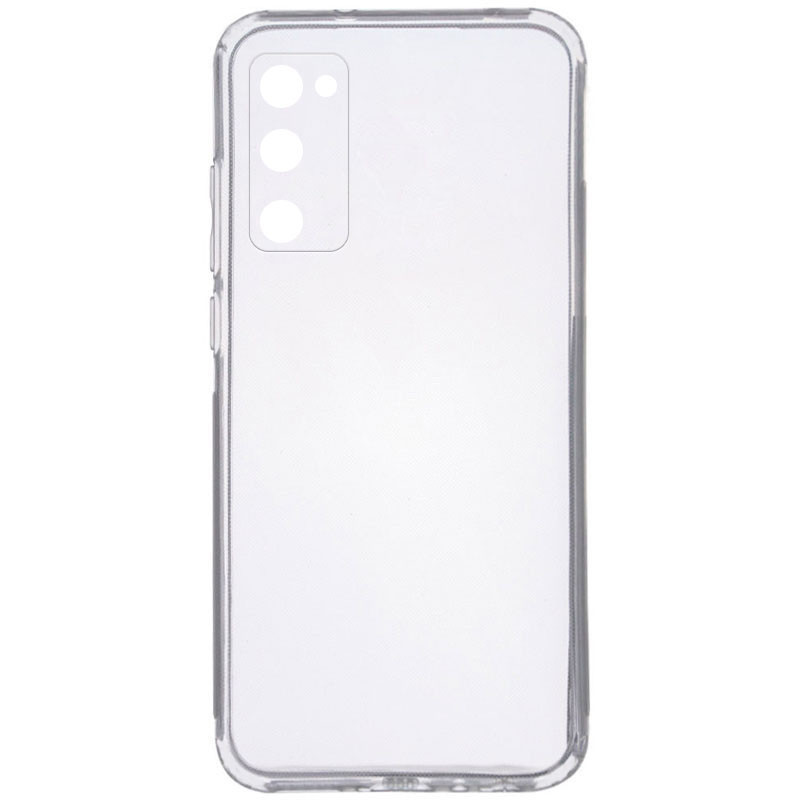 TPU чехол Epic Transparent 1,5mm Full Camera для Samsung Galaxy S20+ (Бесцветный (прозрачный))