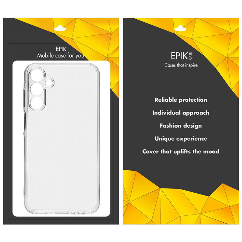 Фото TPU чехол Epic Transparent 1,5mm Full Camera для Samsung Galaxy A15 4G/5G / M15 5G (Бесцветный (прозрачный)) в магазине vchehle.ua