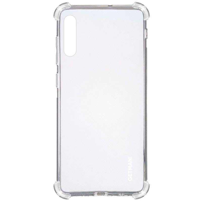 TPU чехол GETMAN Ease logo усиленные углы для Samsung Galaxy A50 (A505F) / A50s / A30s (Бесцветный (прозрачный))