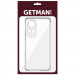 Фото TPU чехол GETMAN Ease logo усиленные углы Full Camera для Oppo Reno 10 / 10 Pro (Бесцветный (прозрачный)) в магазине vchehle.ua