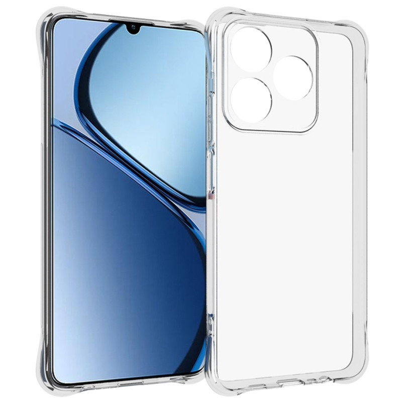 TPU чехол GETMAN Ease logo усиленные углы Full Camera для Realme C61 4G / C63 4G (Бесцветный (прозрачный))
