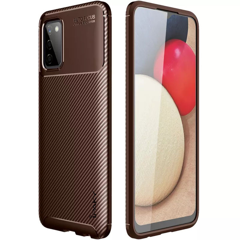 TPU чохол iPaky Kaisy Series на Samsung Galaxy A02s (Коричневий)