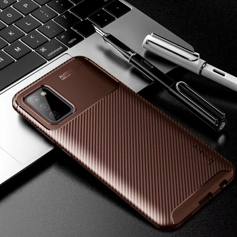 Фото TPU чохол iPaky Kaisy Series на Samsung Galaxy A02s (Коричневий) на vchehle.ua