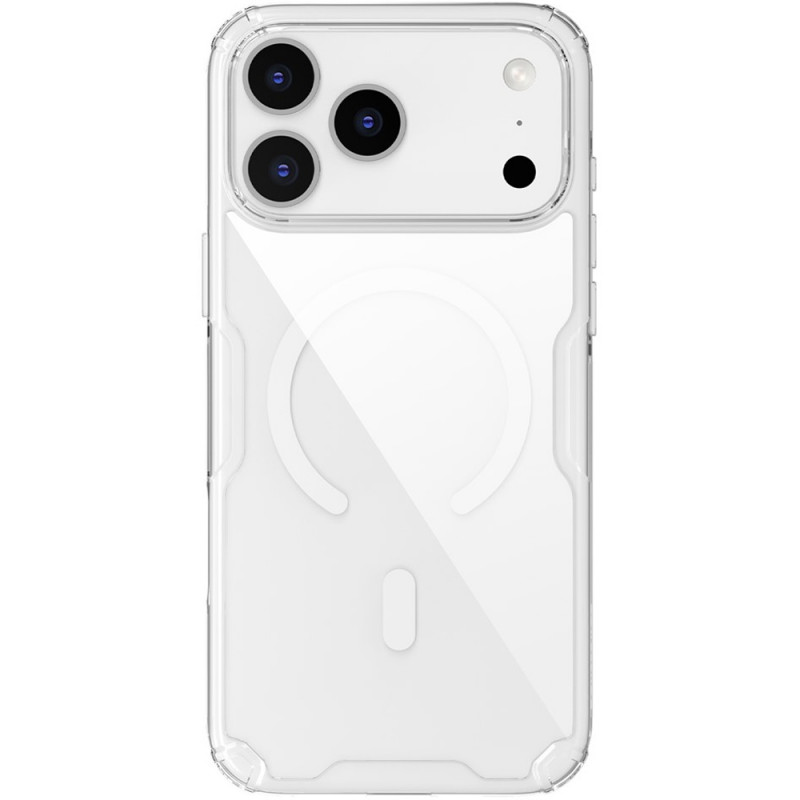 TPU чехол Nillkin Nature Pro Magnetic для Apple iPhone 17 Pro Max (6.9") (Бесцветный (прозрачный)) в магазине vchehle.ua