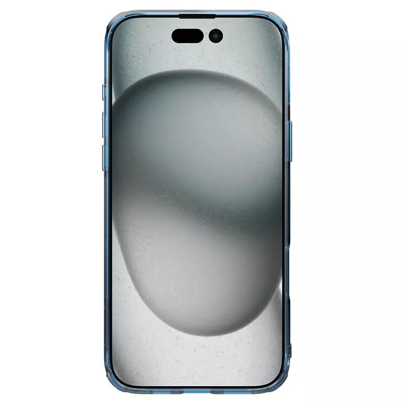Купити TPU чохол Nillkin Nature Pro Series на Apple iPhone 16 (6.1") (Синій (прозорий)) на vchehle.ua
