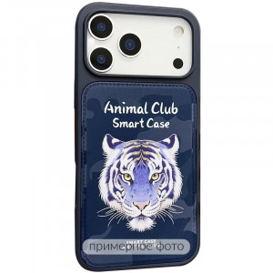 TPU+PC чехол Animal Club для Apple iPhone 16 Pro (6.3")