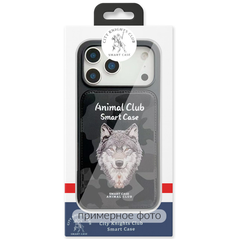 Фото TPU+PC чехол Animal Club для Apple iPhone 17 Air (6.5") (Black) в магазине vchehle.ua