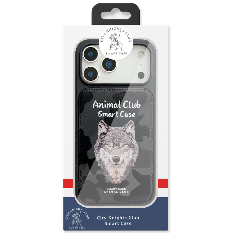 Фото TPU+PC чехол Animal Club для Apple iPhone 17 Pro (6.3") (Black) в магазине vchehle.ua