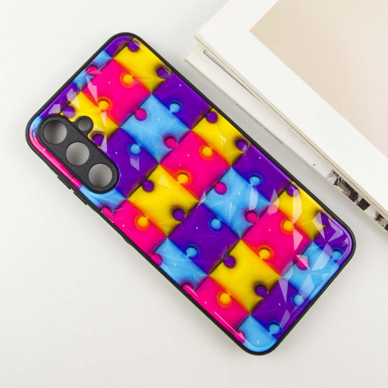 Фото TPU+PC чехол Prisma Fluffie для Samsung Galaxy A15 4G/5G (Puzzle) в магазине vchehle.ua