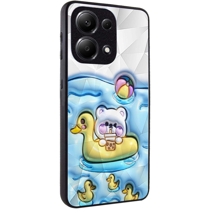 TPU+PC чехол Prisma Fluffie для Xiaomi Poco X6 / Note 13 Pro 5G (Ducklings)